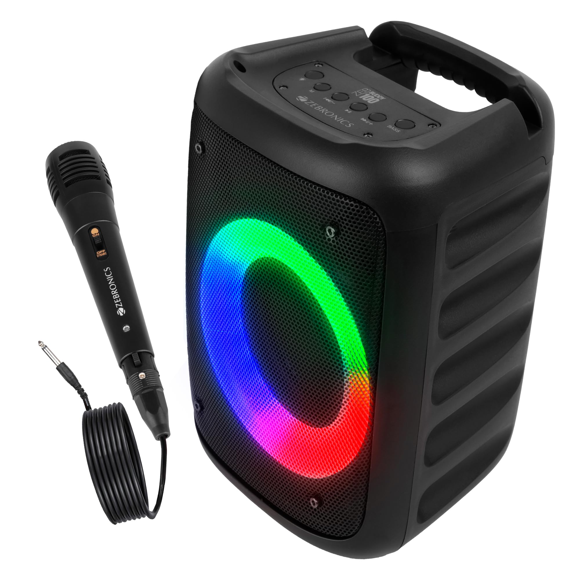 LED Bluetooth Speaker with Mic